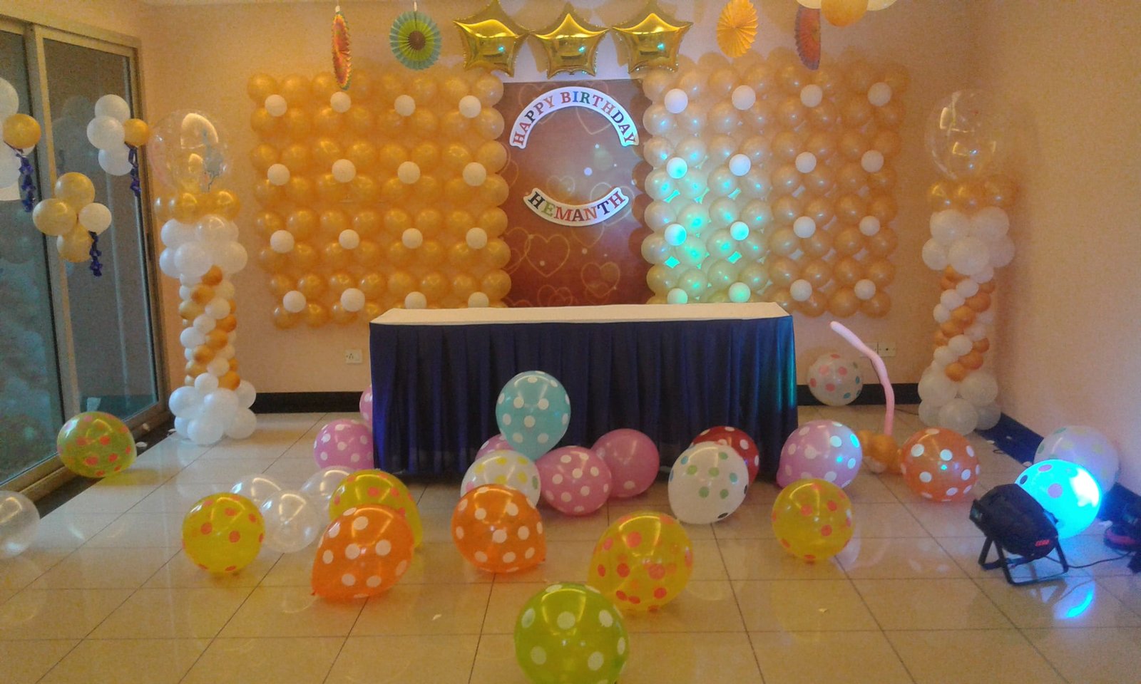 prince theme balloon decorations