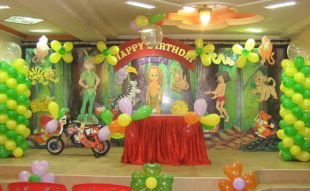 moogly theme birthday decorations