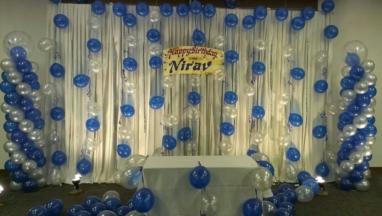 Bubbles theme balloon decorators Bangalore