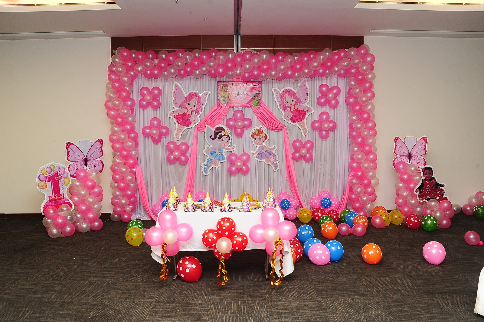 baby girl birthday party decorations bangalore