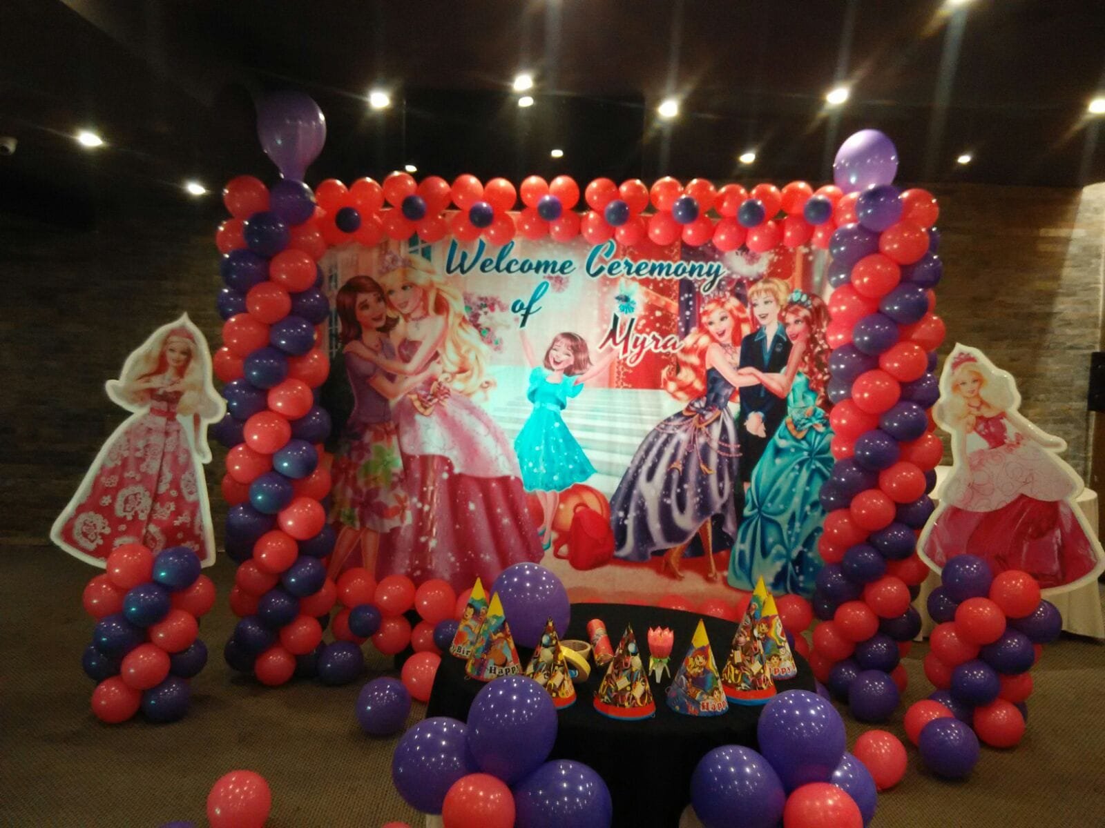 latest princess balloon decoration