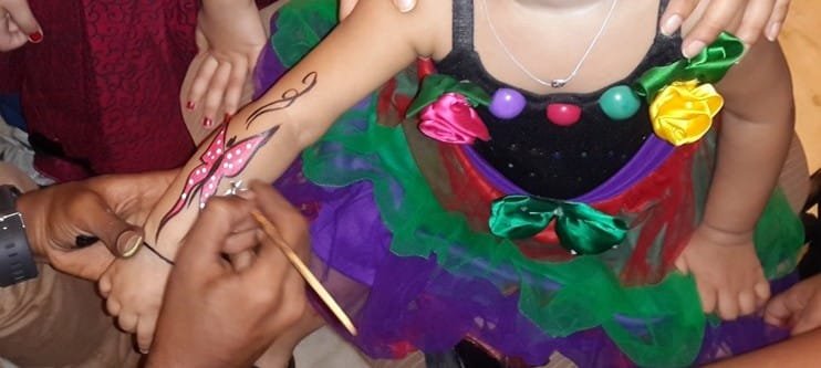Birthday party tattoo artist bangalore