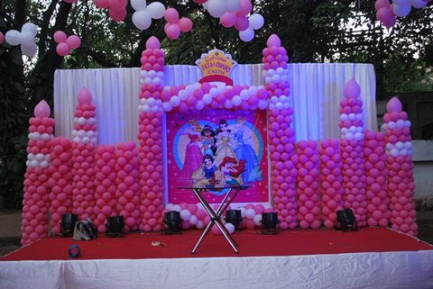 birthday party 3d decoration