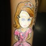 Birthday party tattoo artist