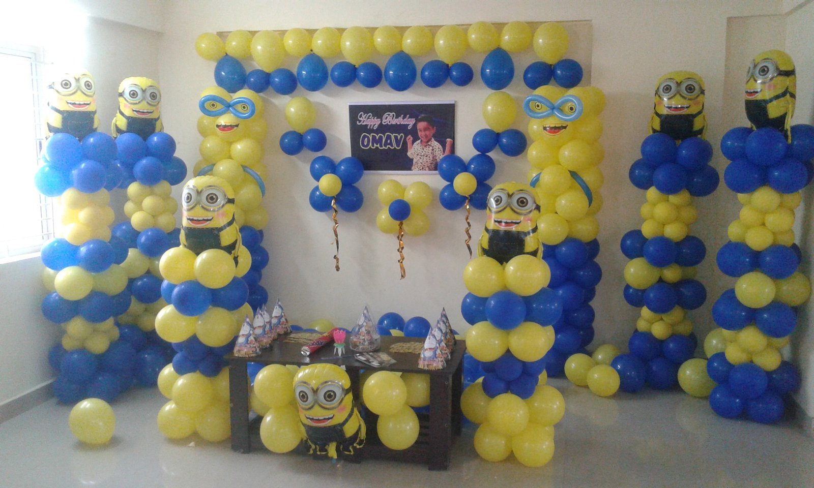 minions theme birthday party bangalore