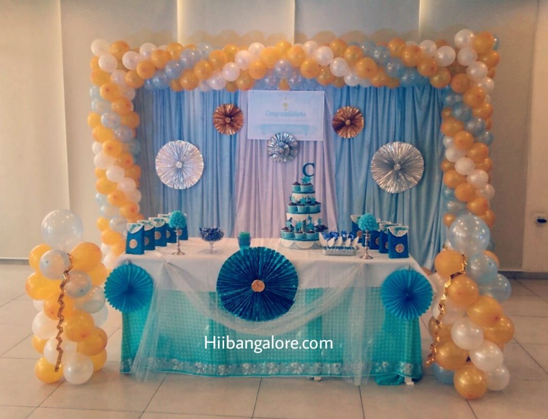 Christianity function balloon decorators Bangalore