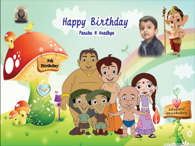 birthday party banner