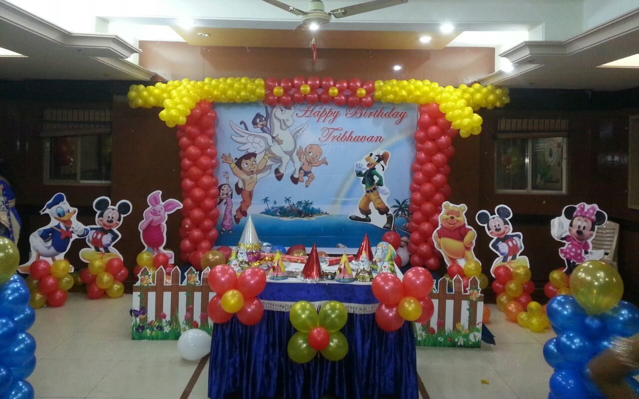 Disney theme customized balloon decorators Bangalore