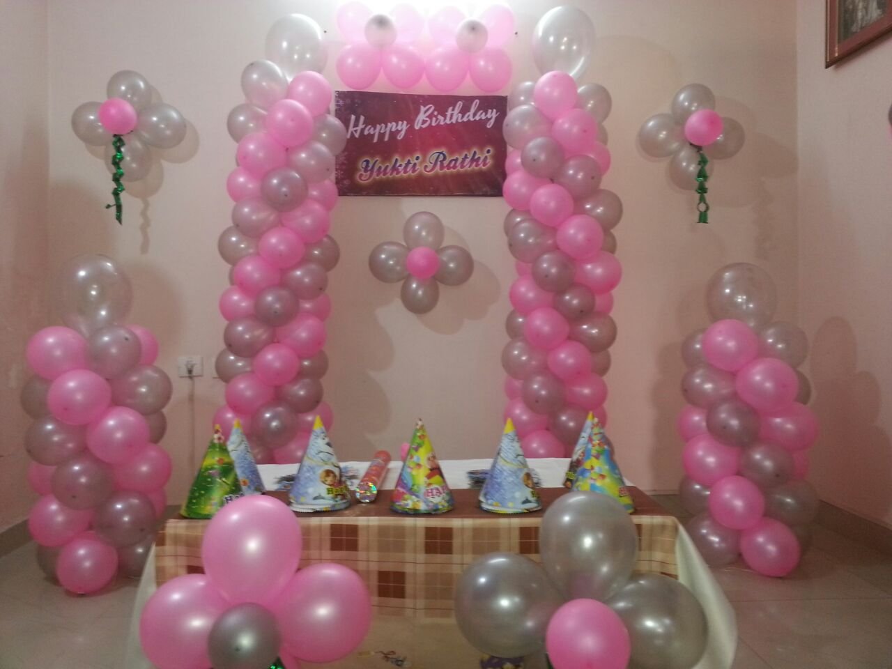 simple balloon decoration
