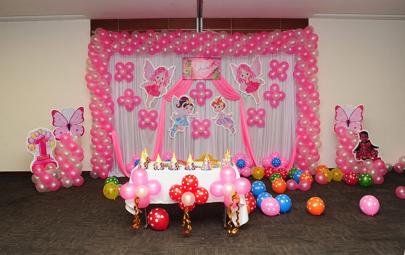 fairytale theme birthday party balloon decorators Bangalore