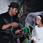Birthday party entertainment magic show