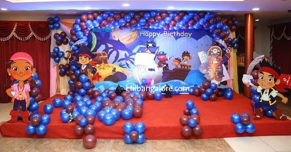 Pirates theme birthday decoration Bangalore