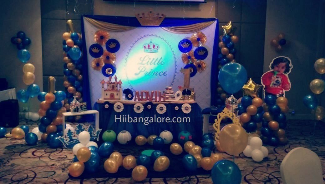 Prince theme birthday party bangalore