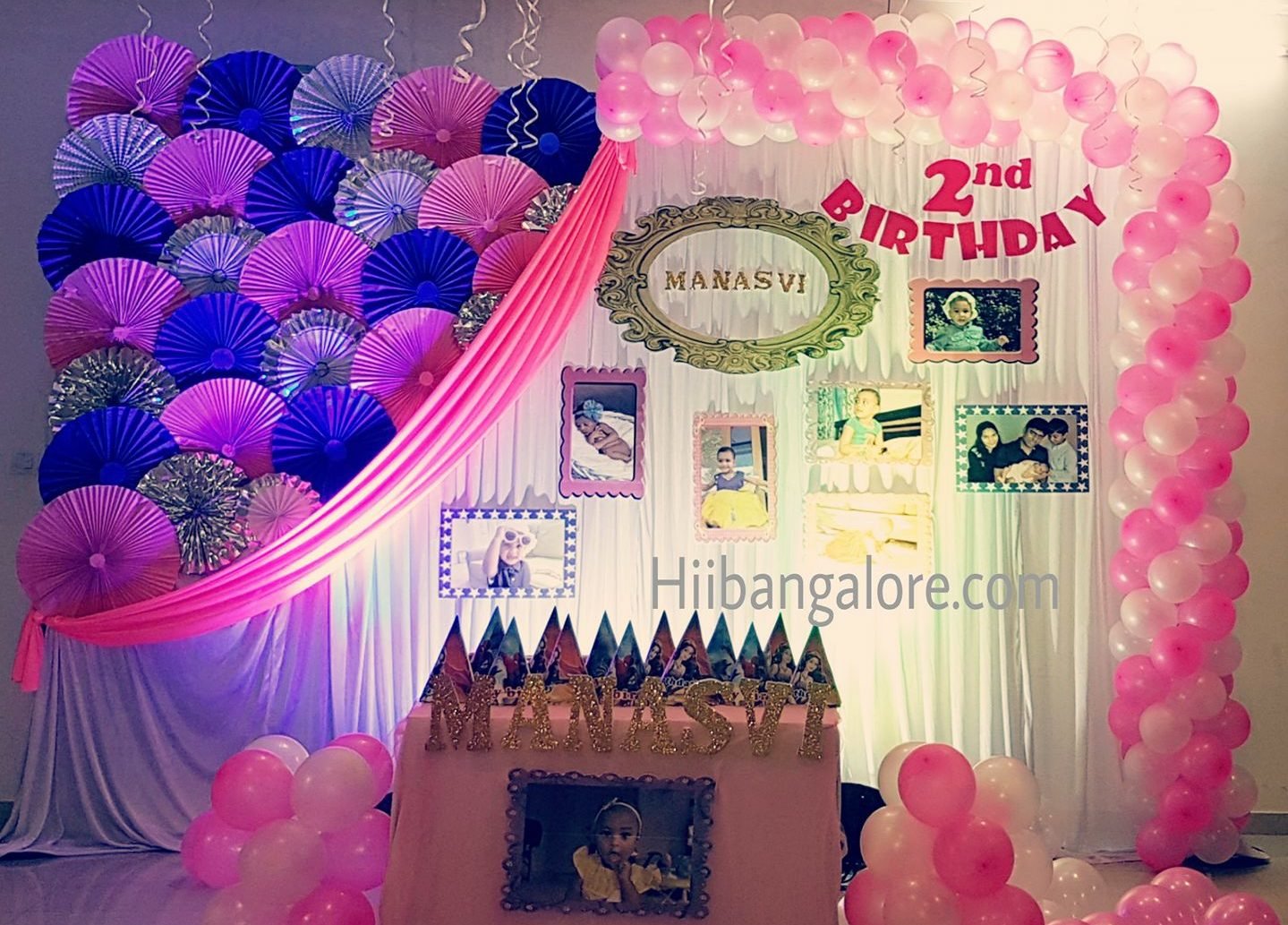 girl baby birthday party themes