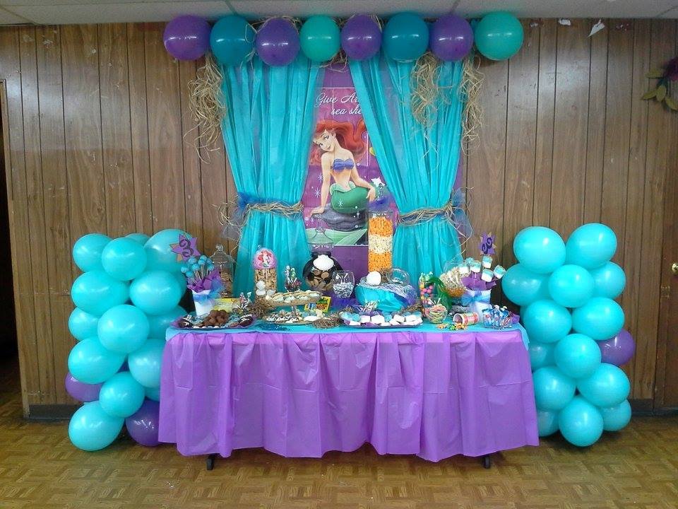 mermaid birthday party theme