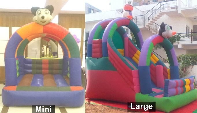 Bouncing castle for kids birthday party in Bangalore