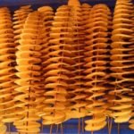 Potato twisters in Birthday party