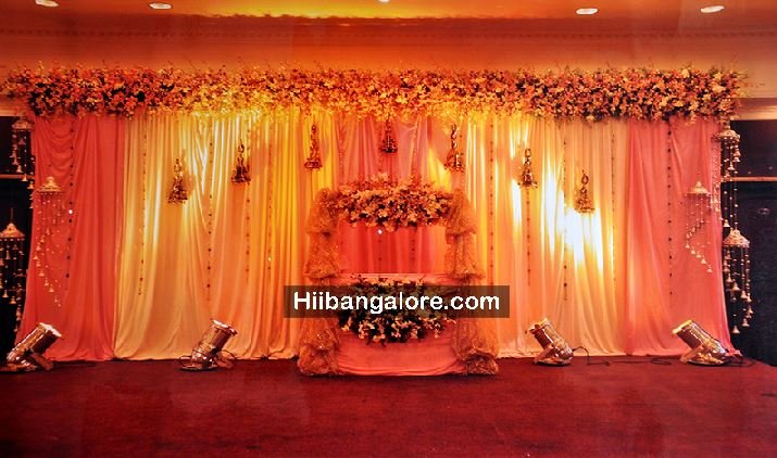 Cradle ceremony flower decoration Bnagalore