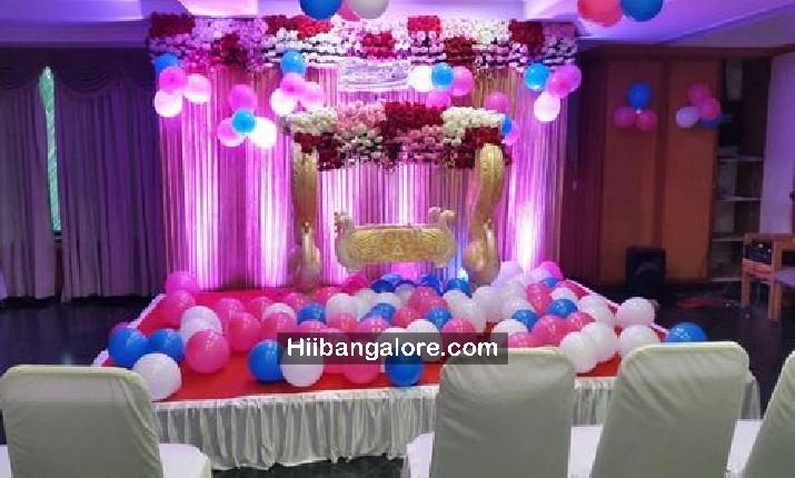 Royal naming ceremony decorations Bangalore