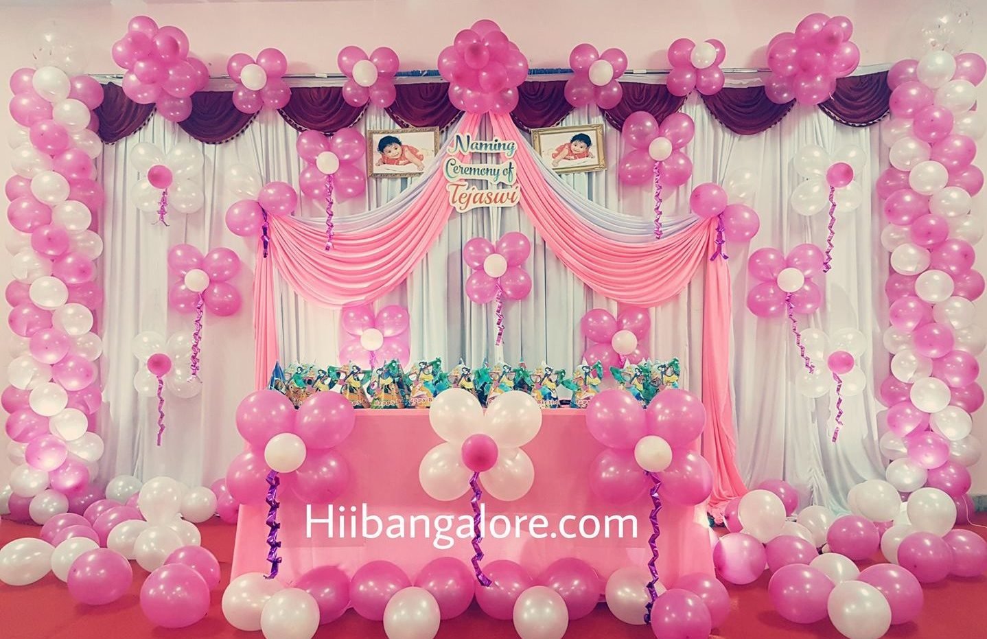 Naming ceremony frame decorators Bangalore