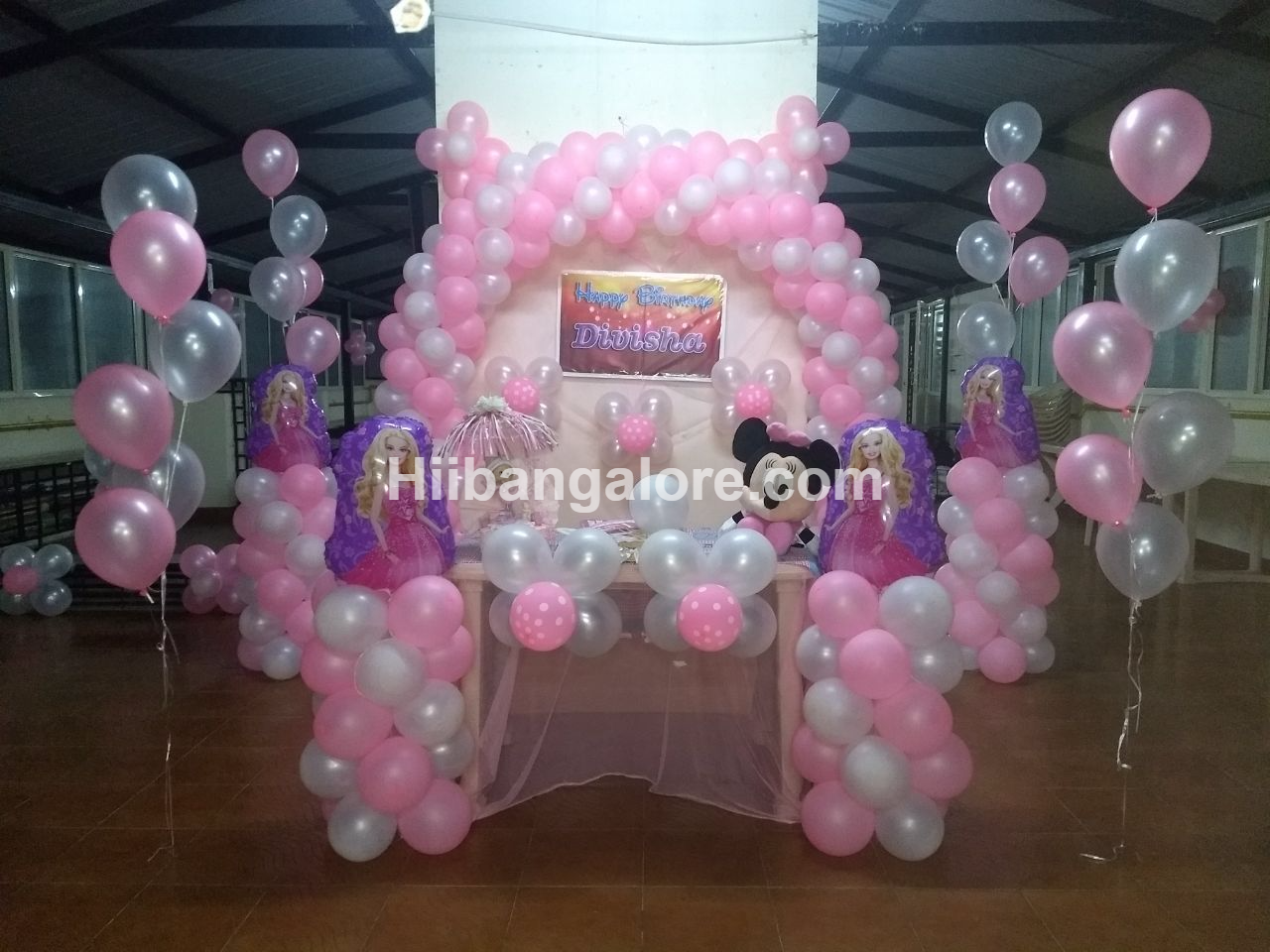 princess theme birthday decoration