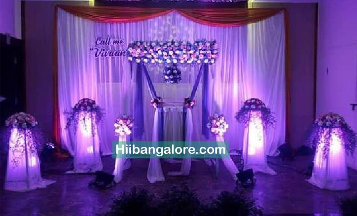 Grand Namakaran/Naming ceremony decoration Bangalore