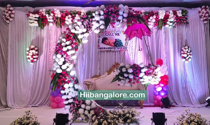 Moon cradle naming ceremony organisers Bangalore