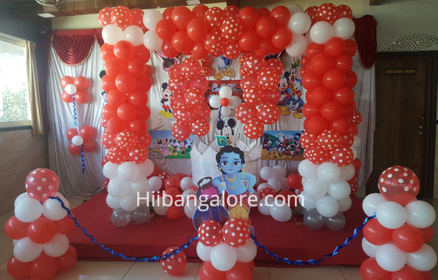 cradle ceremony decorations
