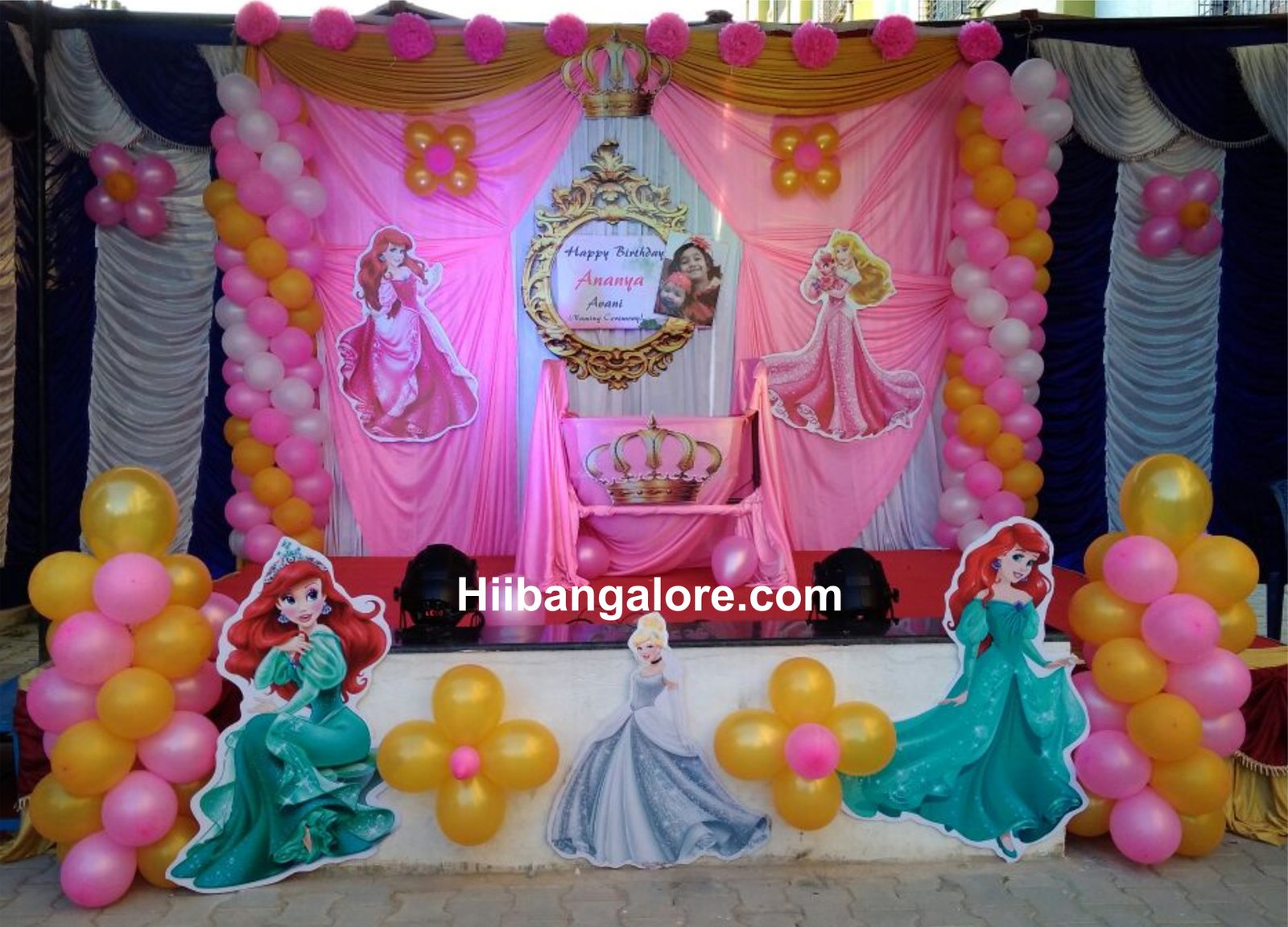 baby girl naming ceremony decoration