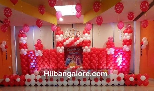 small princess castle theme decorations
