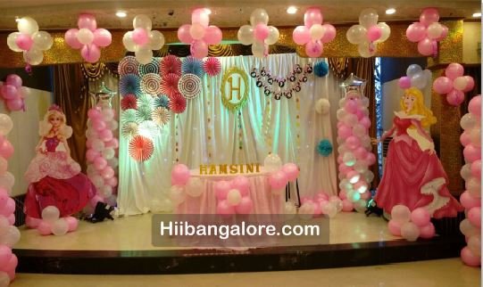 princess craft work balloon decoration