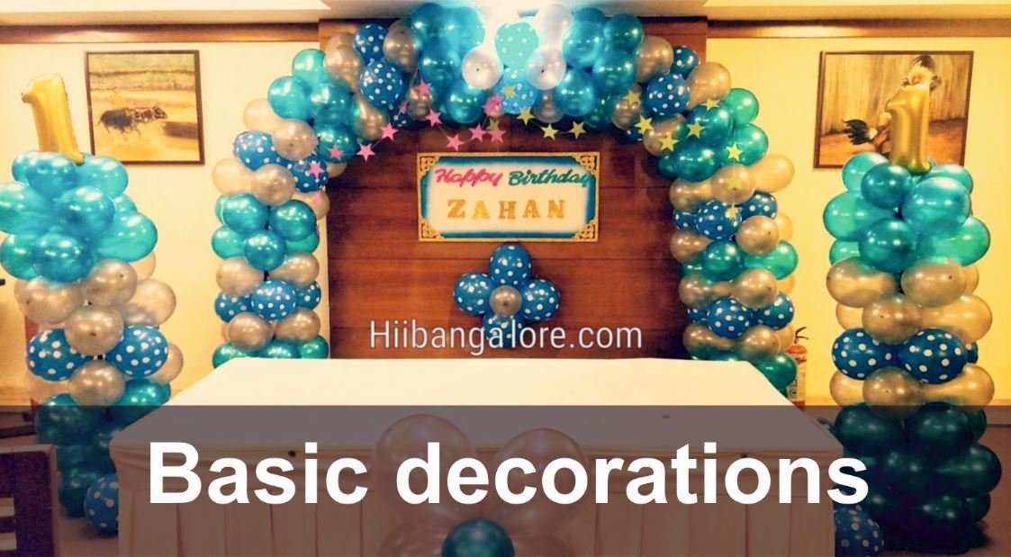 simple birthday party decorations