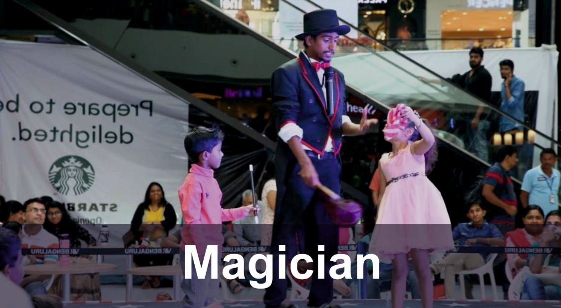 magician for kids birthday party