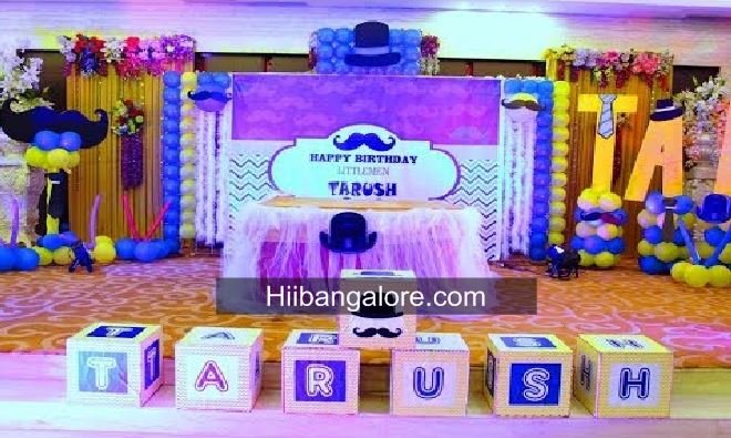 royal little man theme decoration Bnagalore