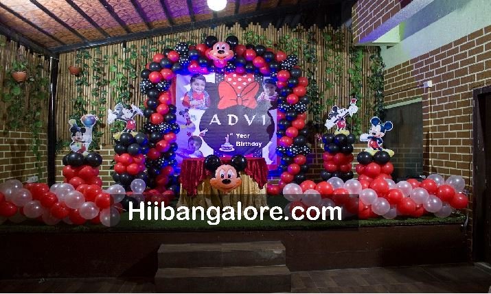 First birthday mickey mouse theme bangalore