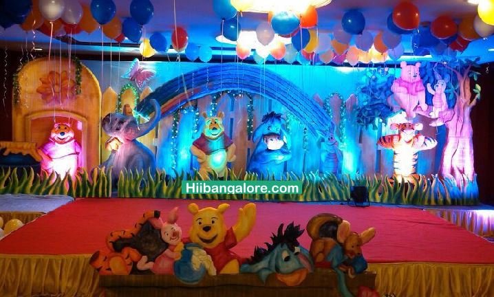 3D Winnie the pooh decorators Bangalore