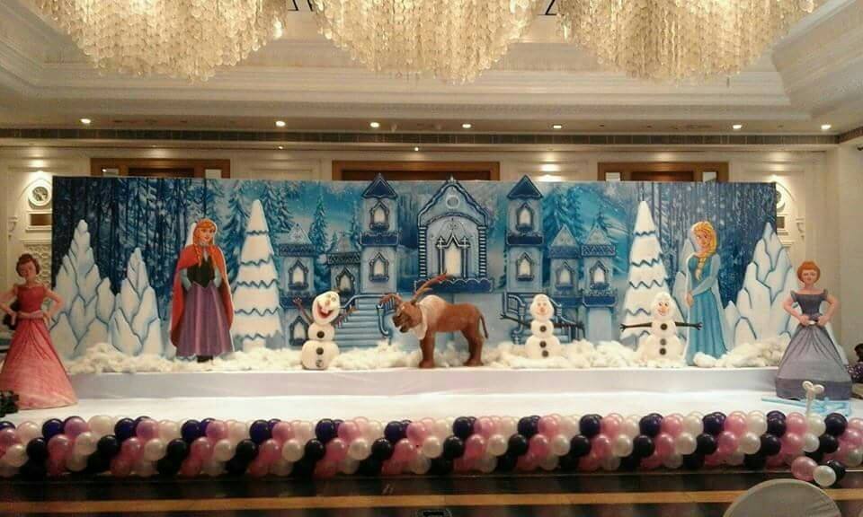 3d theme birthday party balloon decorators in Bangalore