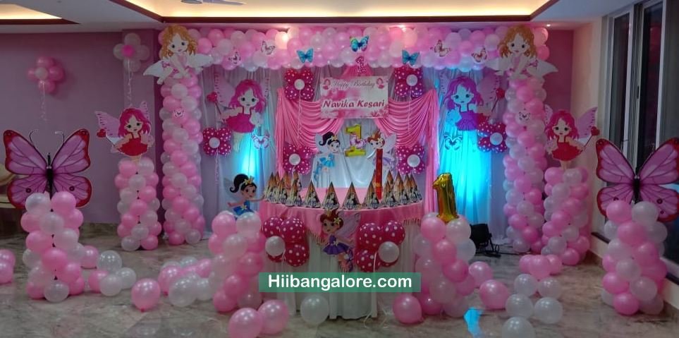 Kids Birthday party decoration cost in Bangalore