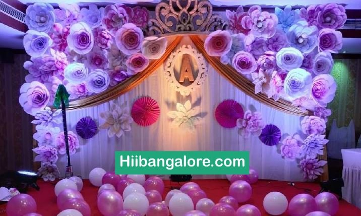 Craft works girl baby premium birthday balloon decorators Bangalore