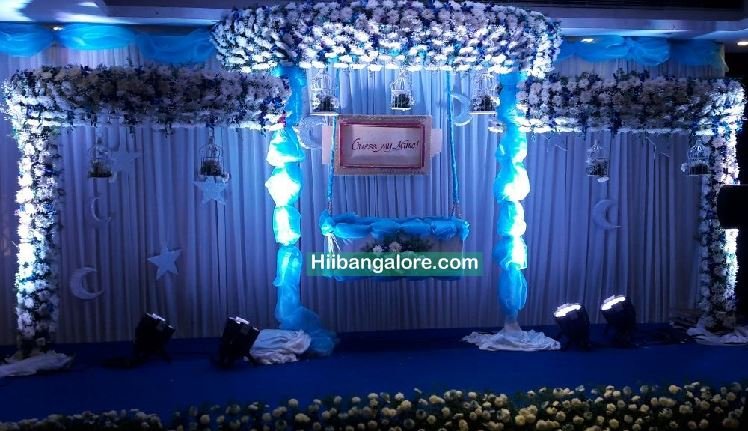 Twilight theme naming ceremony decoration bangalore