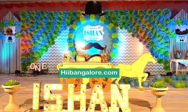 Little man theme birthday party premium decorators Bangalore