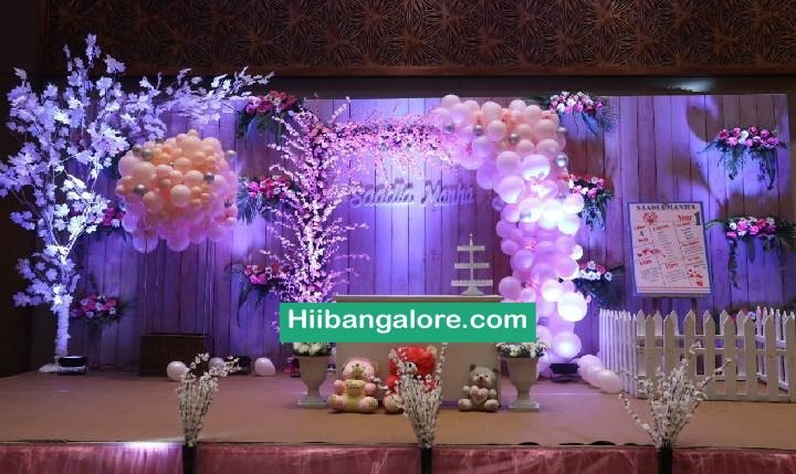 Spring theme premium birthday party decorators Bangalore