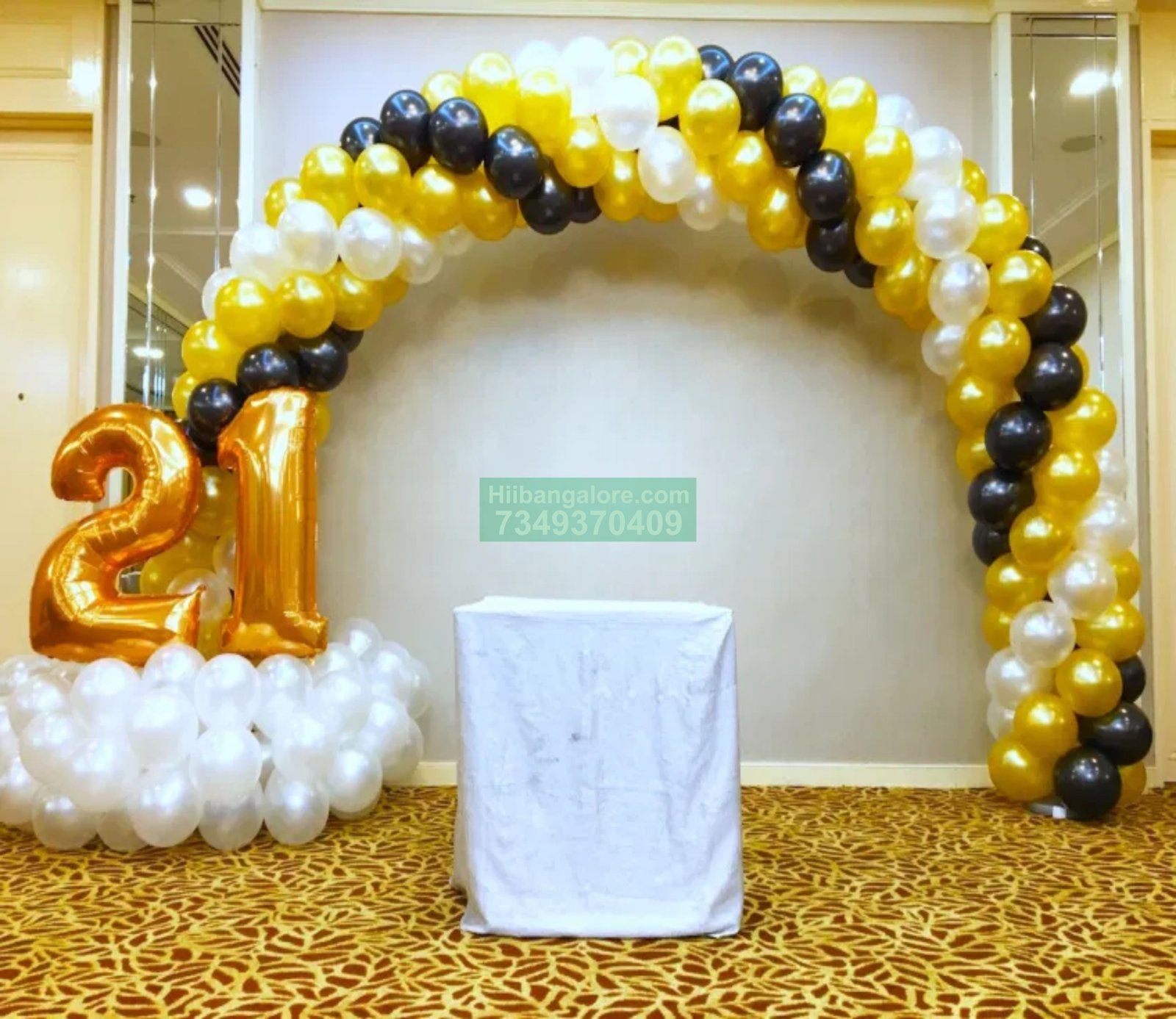21st birthday decoration at home Bangalore