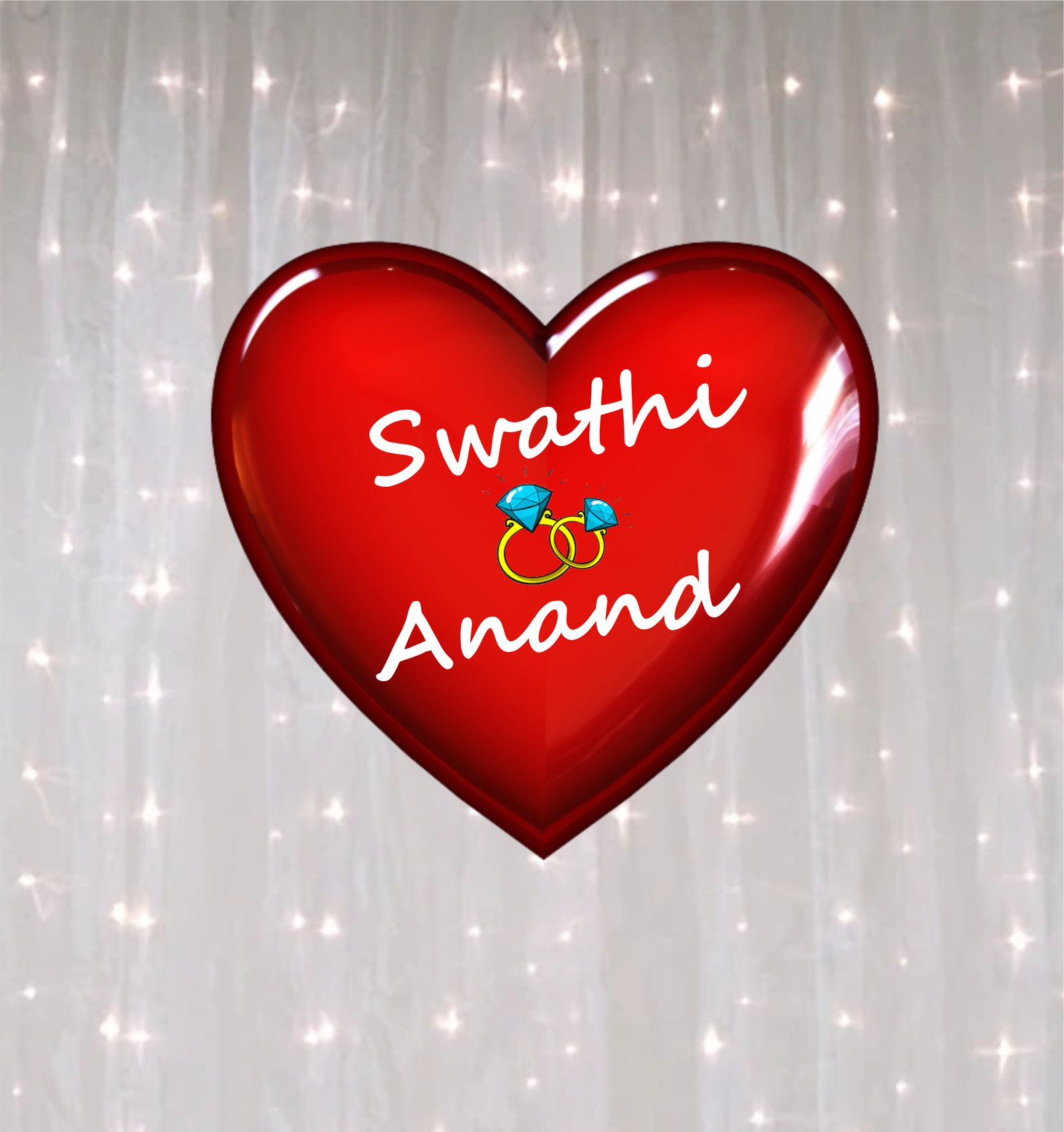 Engagement name board Bangalore
