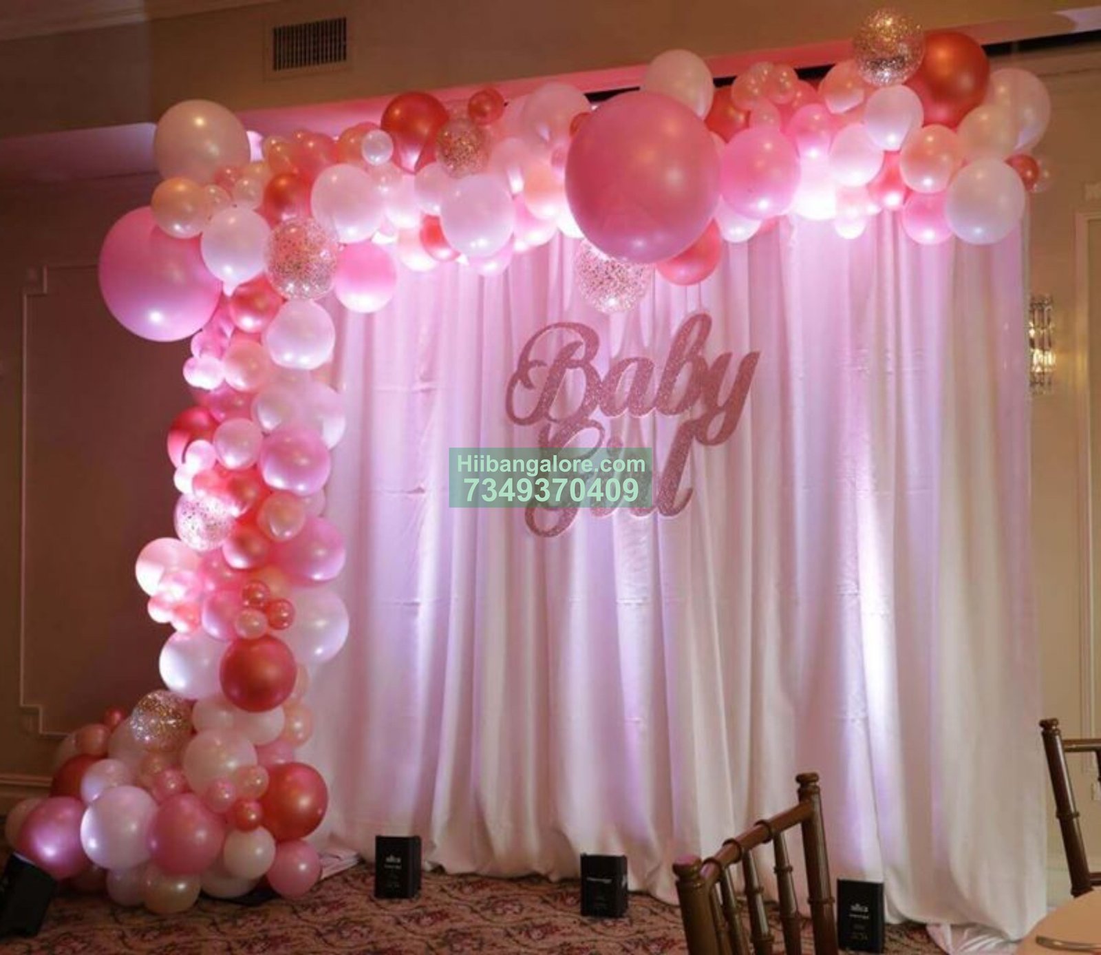 baby shower balloon decoration bangalore Bangalore