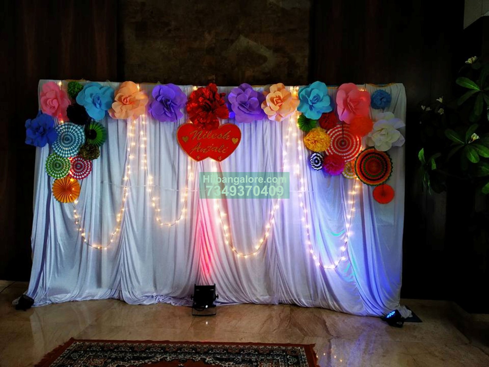 colorful craft work engagement decoration Bangalore