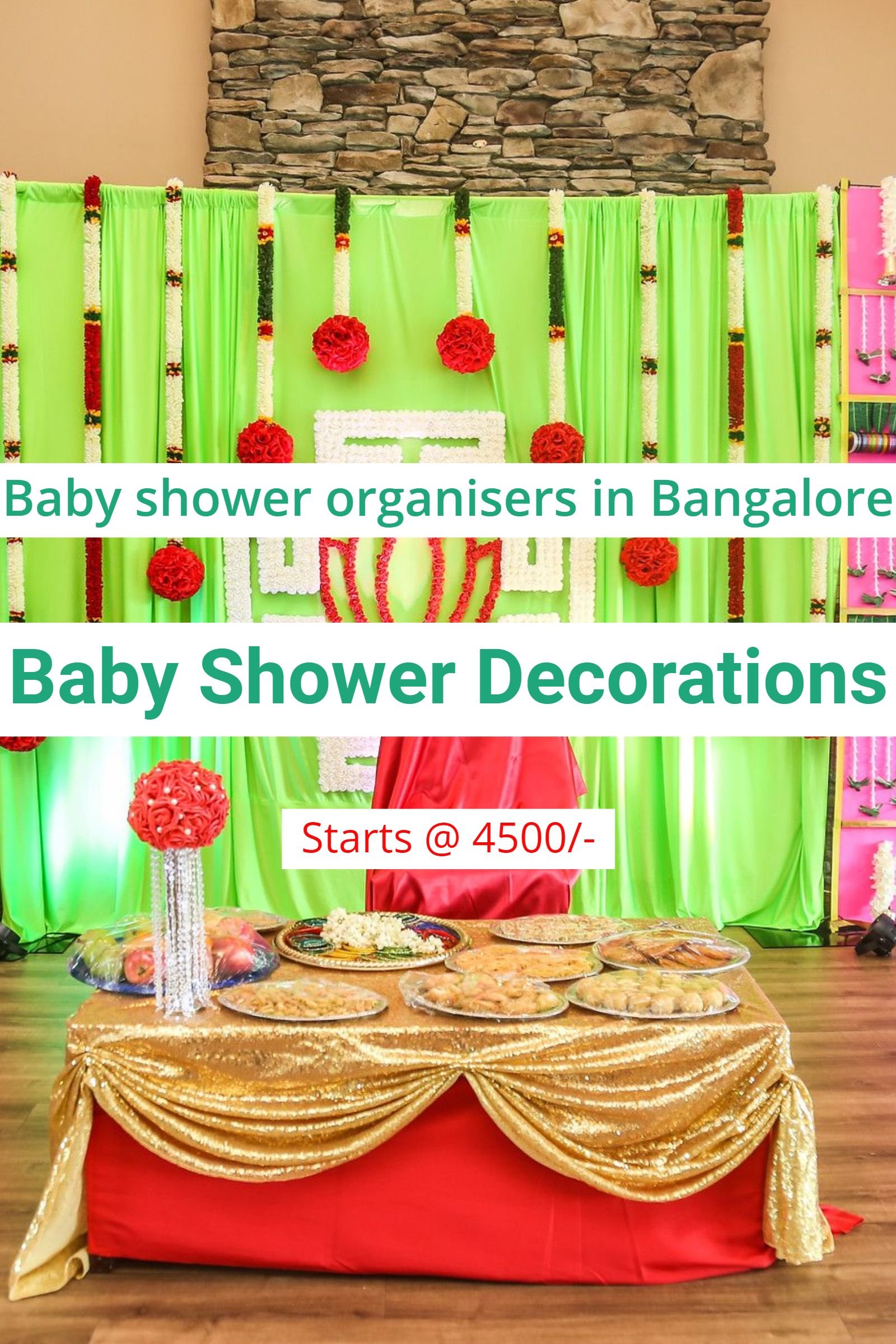Baby shower decorators in Bangalore