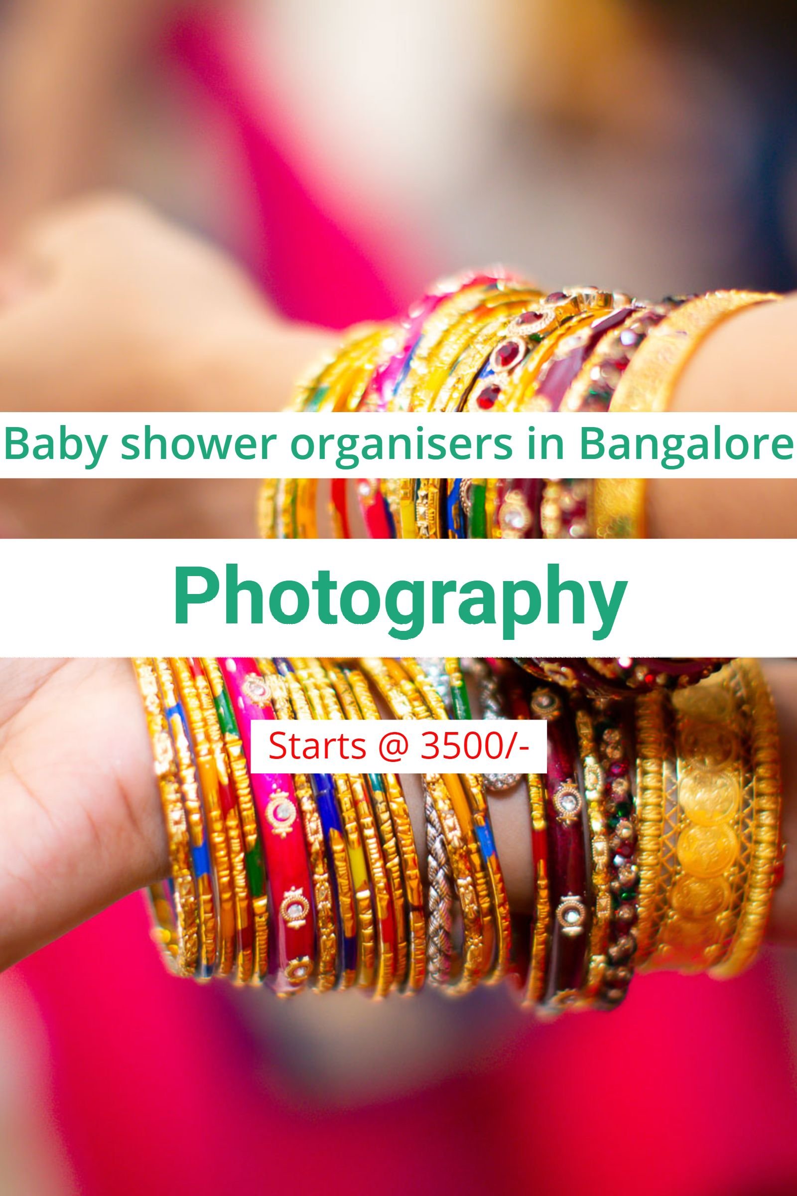Baby shower photographers in Bangalore