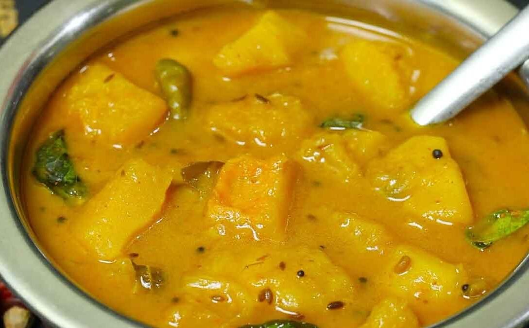 Andhra style gummadikaya pulusu catering services in Bangalore