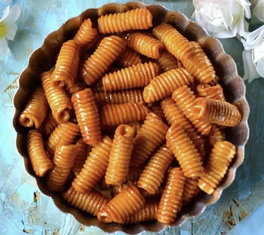 Bellam gavvalu sweet in Andhra style catering Bangalore
